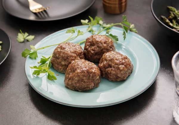 2 Servings of Grass-Fed Beef Meatballs